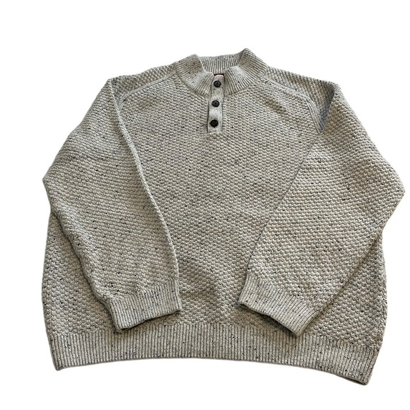 Wind River Quarter Button Up Collared Knit Sweater
- Size XXL - Picture 1 of 9